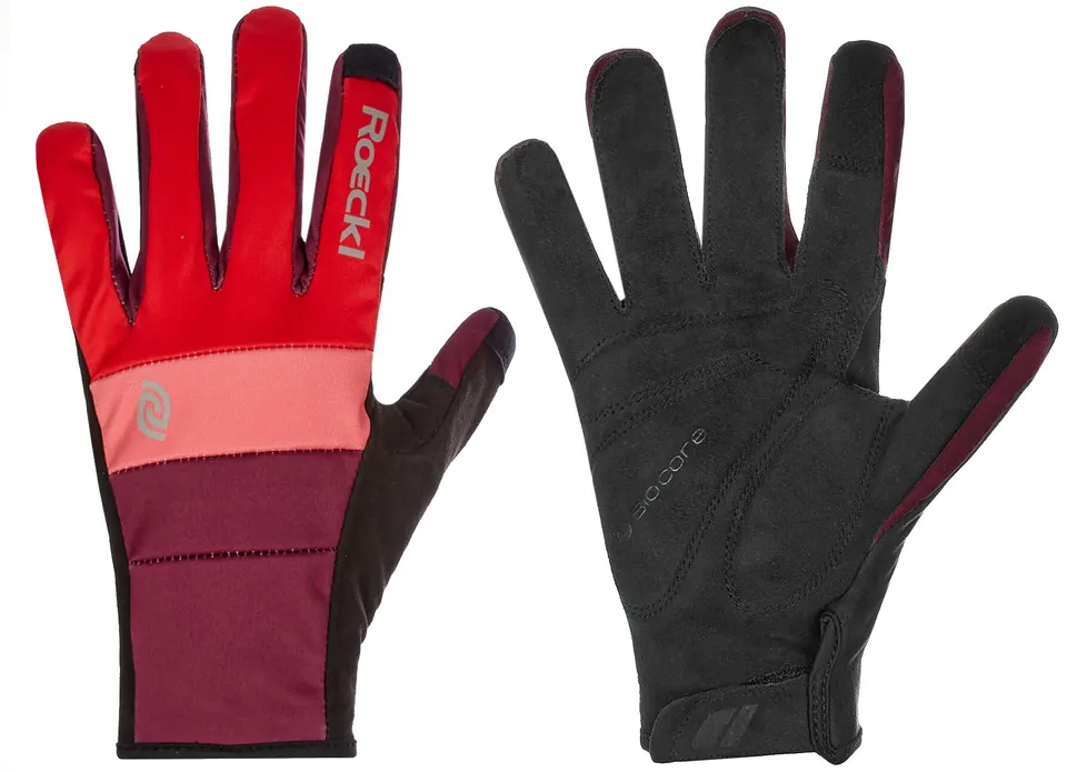 roeckl-rainau-winter-fahrradhandschuh-lila-rot-gr-8-touch image 1
