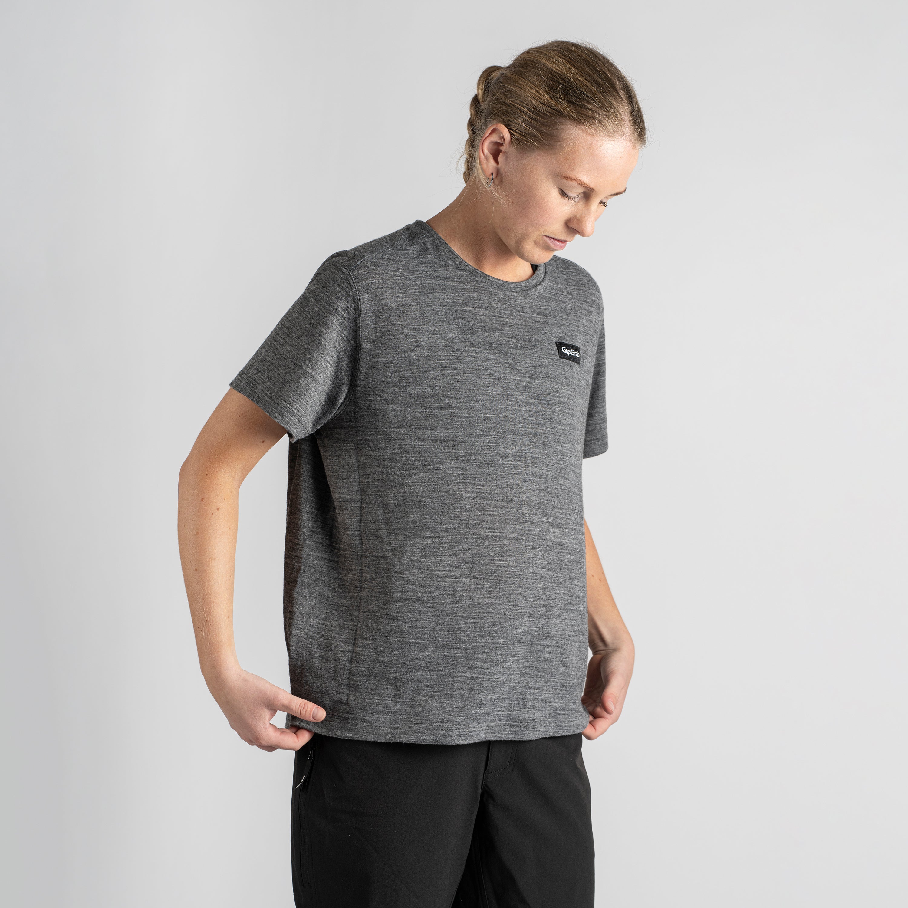 gripgrab-explr-merinotech-t-shirt-damen-grau-merino image 2