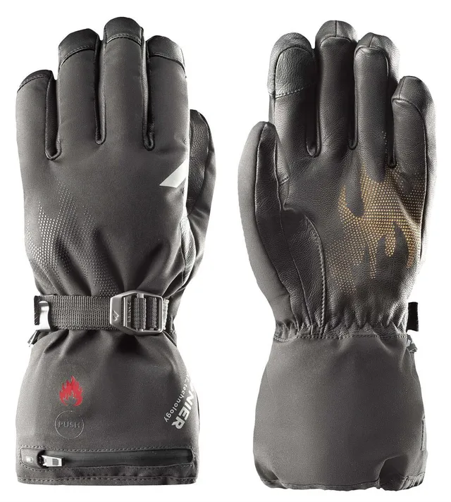 zanier-heat-stx-heizhandschuhe-schwarz-ziegenleder-10-std image 1