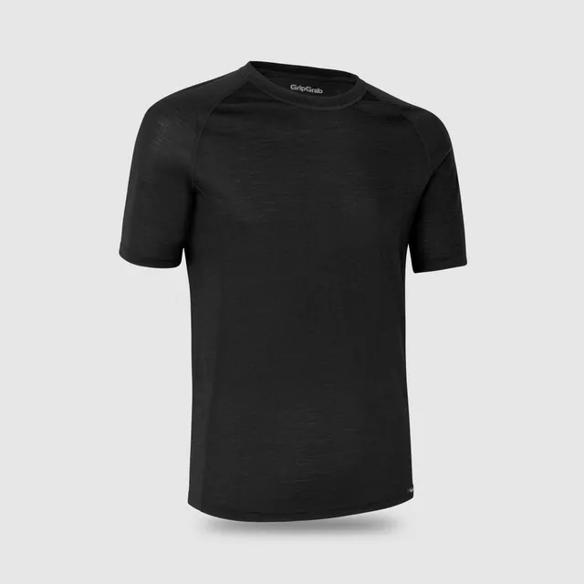 gripgrab-ride-merino-blend-thermal-unterhemd-kurzarm-schwarz image 1