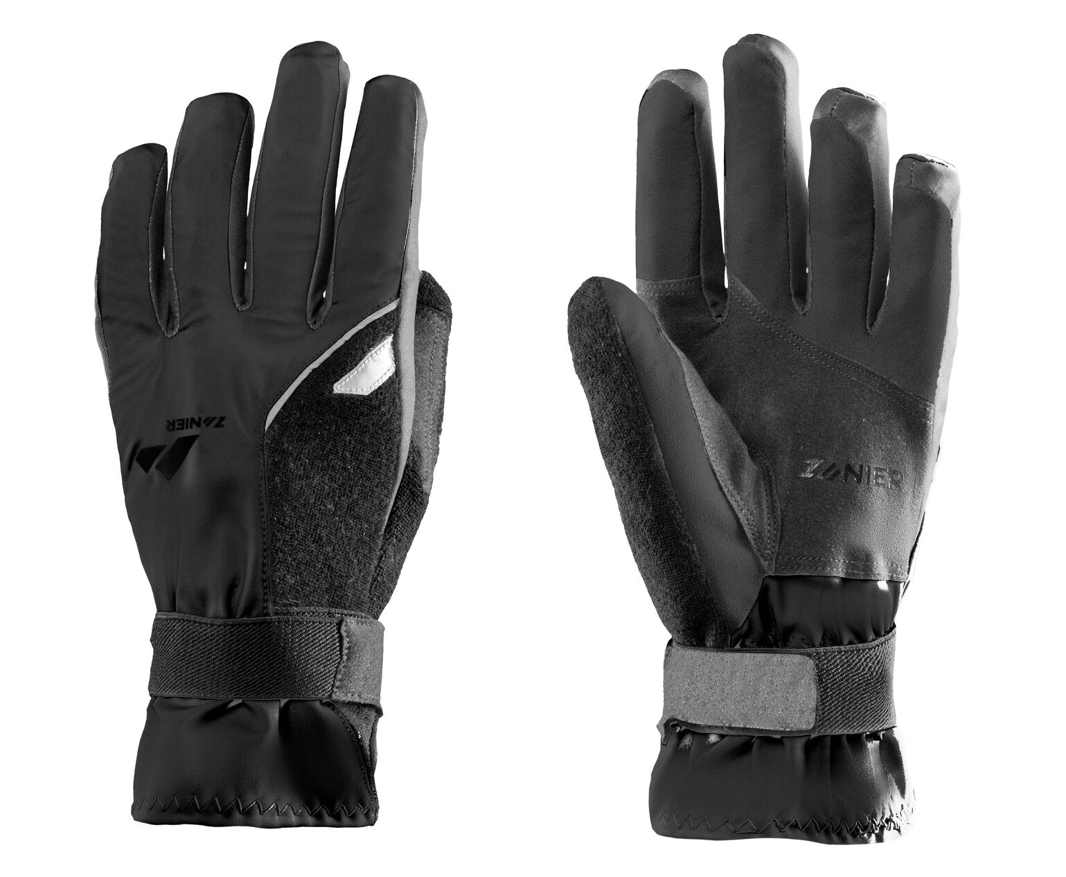 zanier-loipe-langlauf-handschuhe-schwarz-primaloft image 2