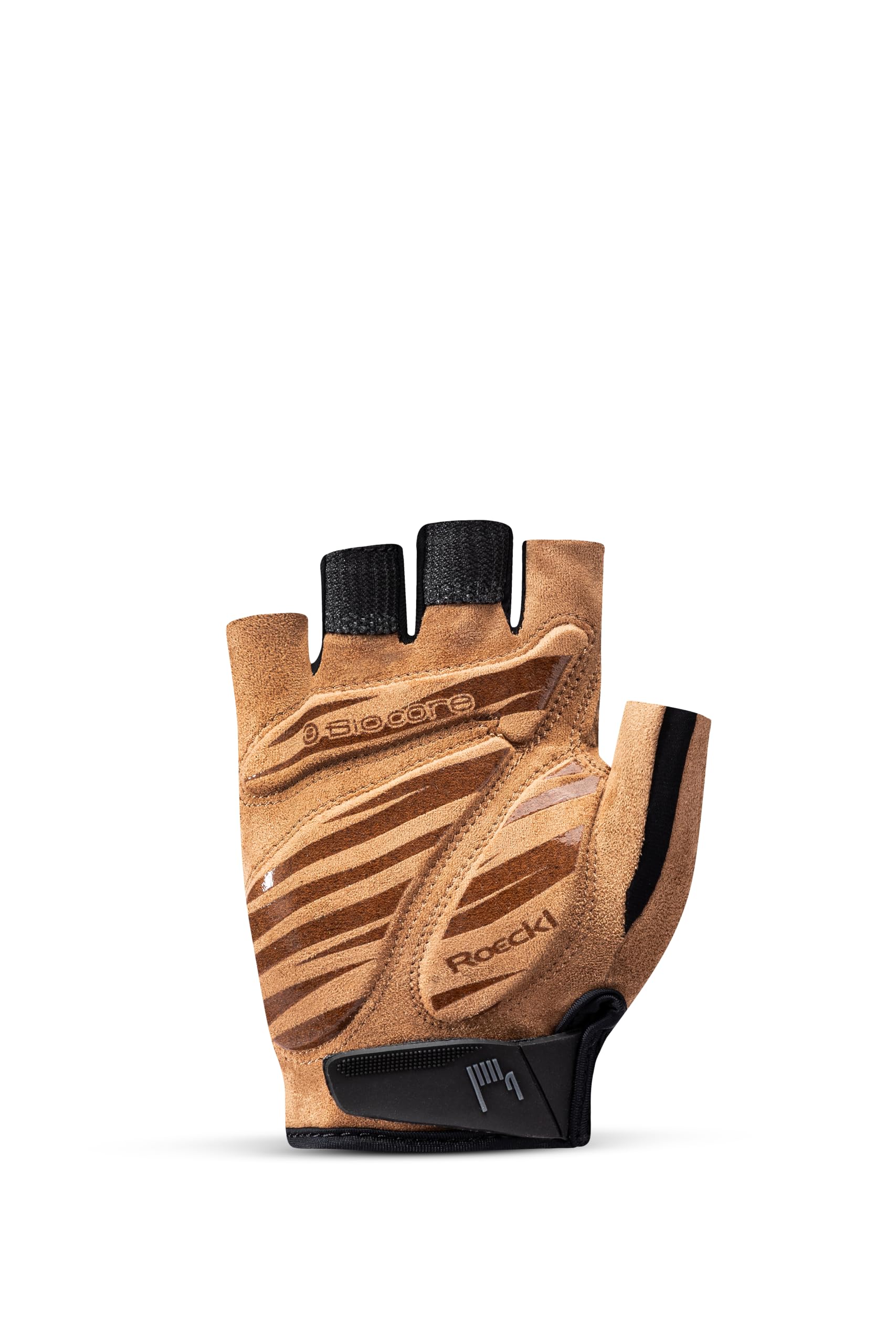 roeckl-ibarra-fahrradhandschuhe-kurz-gr-n-schwarz-d-mpfung image 2