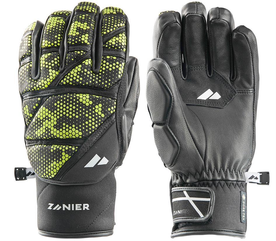 zanier-x-treme-xgx-lederhandschuhe-schwarz-gelb-gore-tex image 1