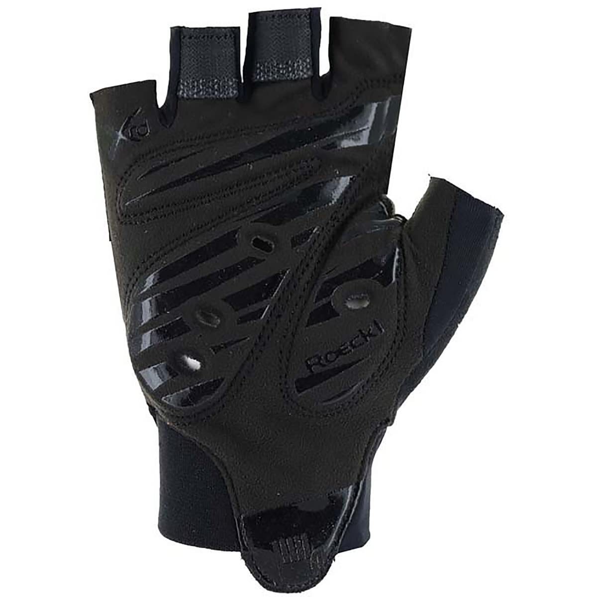 roeckl-eco-series-ivory-2-fahrradhandschuh-kurz-wei-schwarz-10-5 image 2