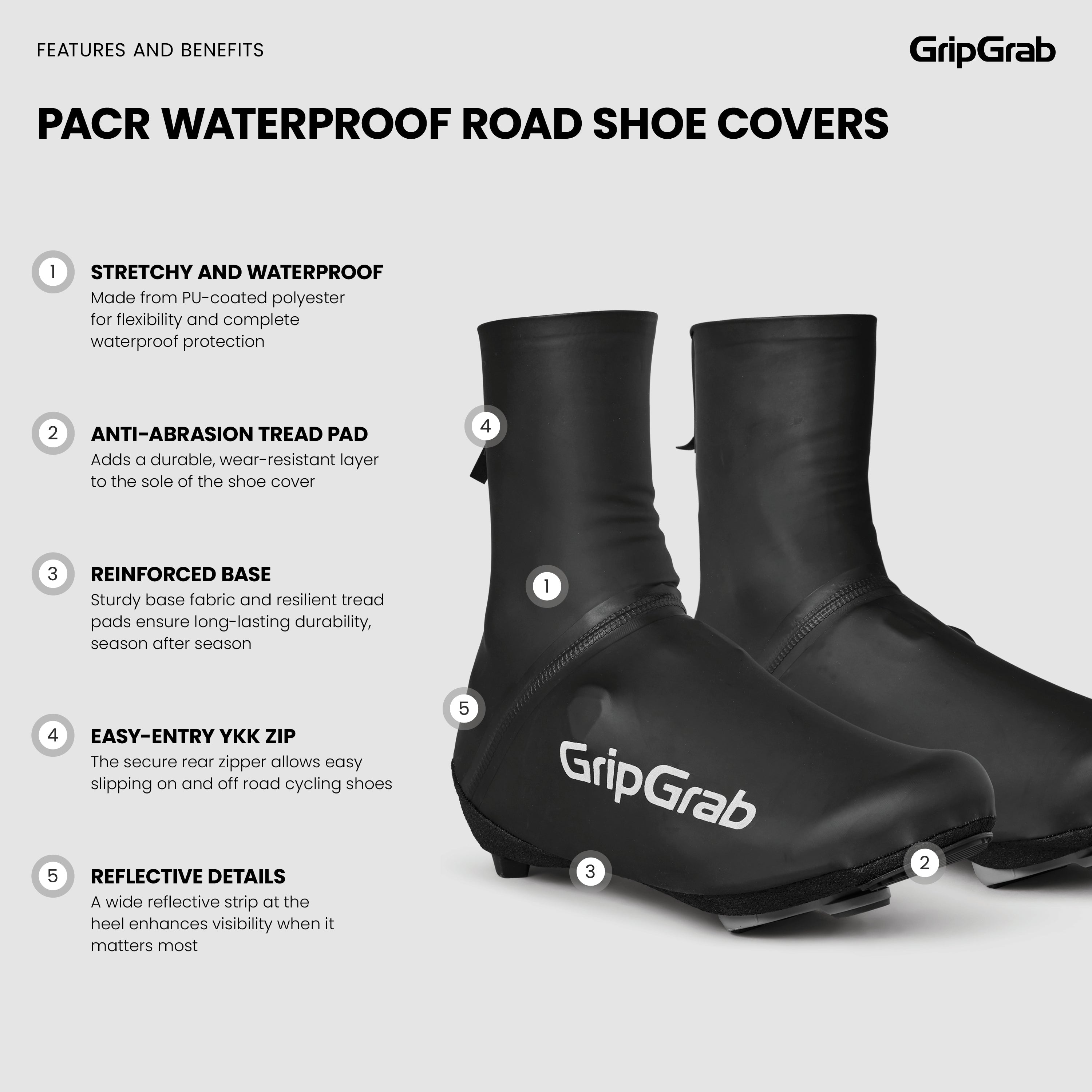 gripgrab-pacr-waterproof-road-berschuhe-yellow-hi-vis-wasserdicht image 7
