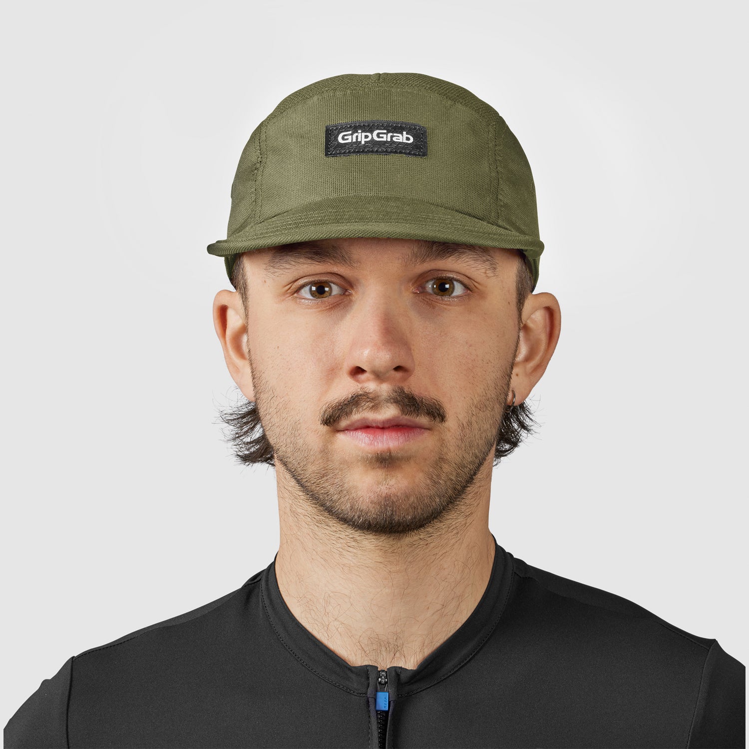gripgrab-ride-5-panel-cap-olivgr-n-recycelt image 2