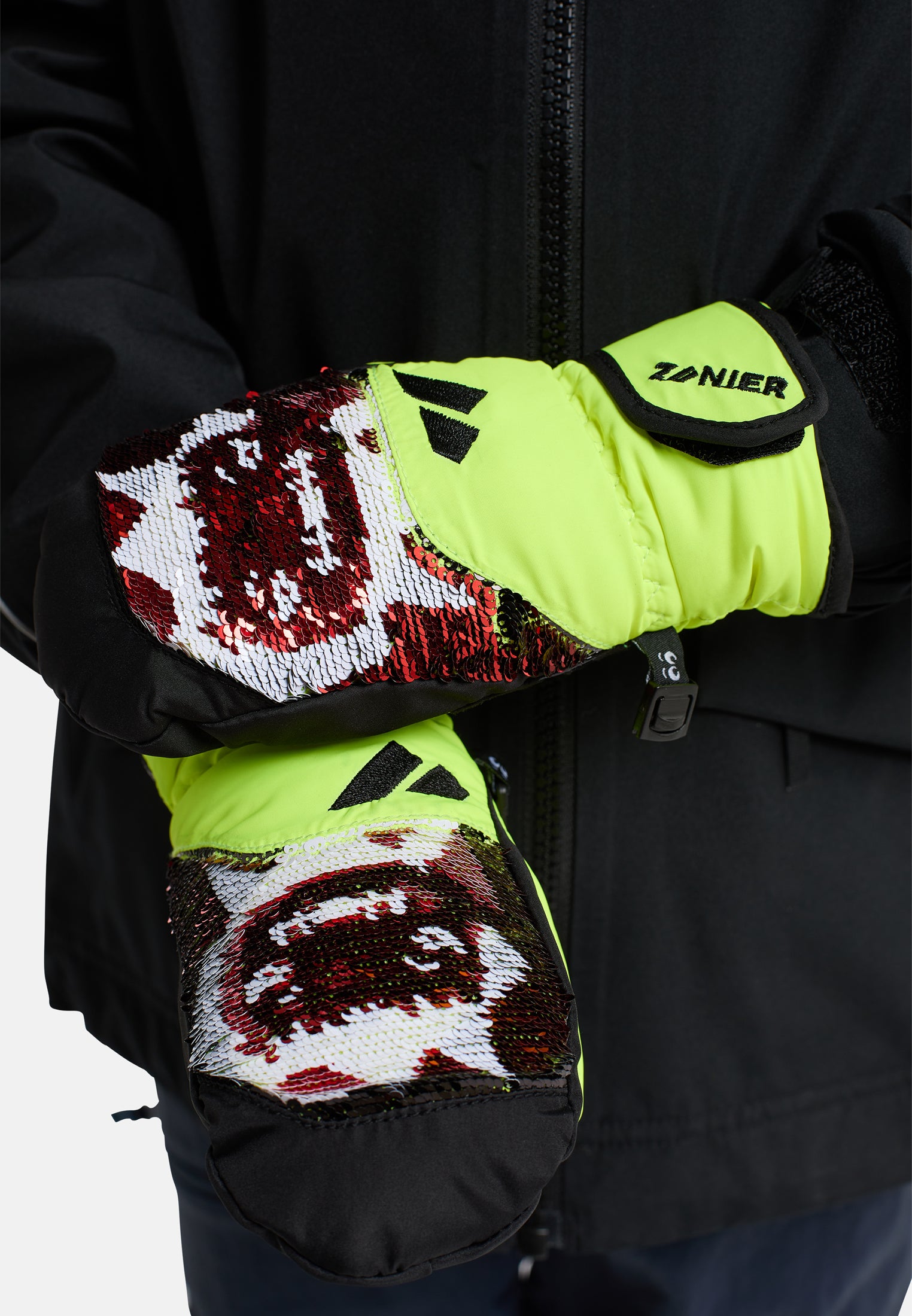zanier-grumpy-stx-mitten-kinder-f-ustlinge-pailletten image 8