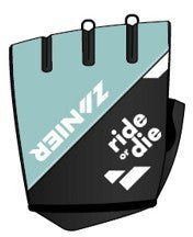 zanier-cycling-team-glove-junior-fahrradhandschuhe-schwarz-weiss-grip image 6