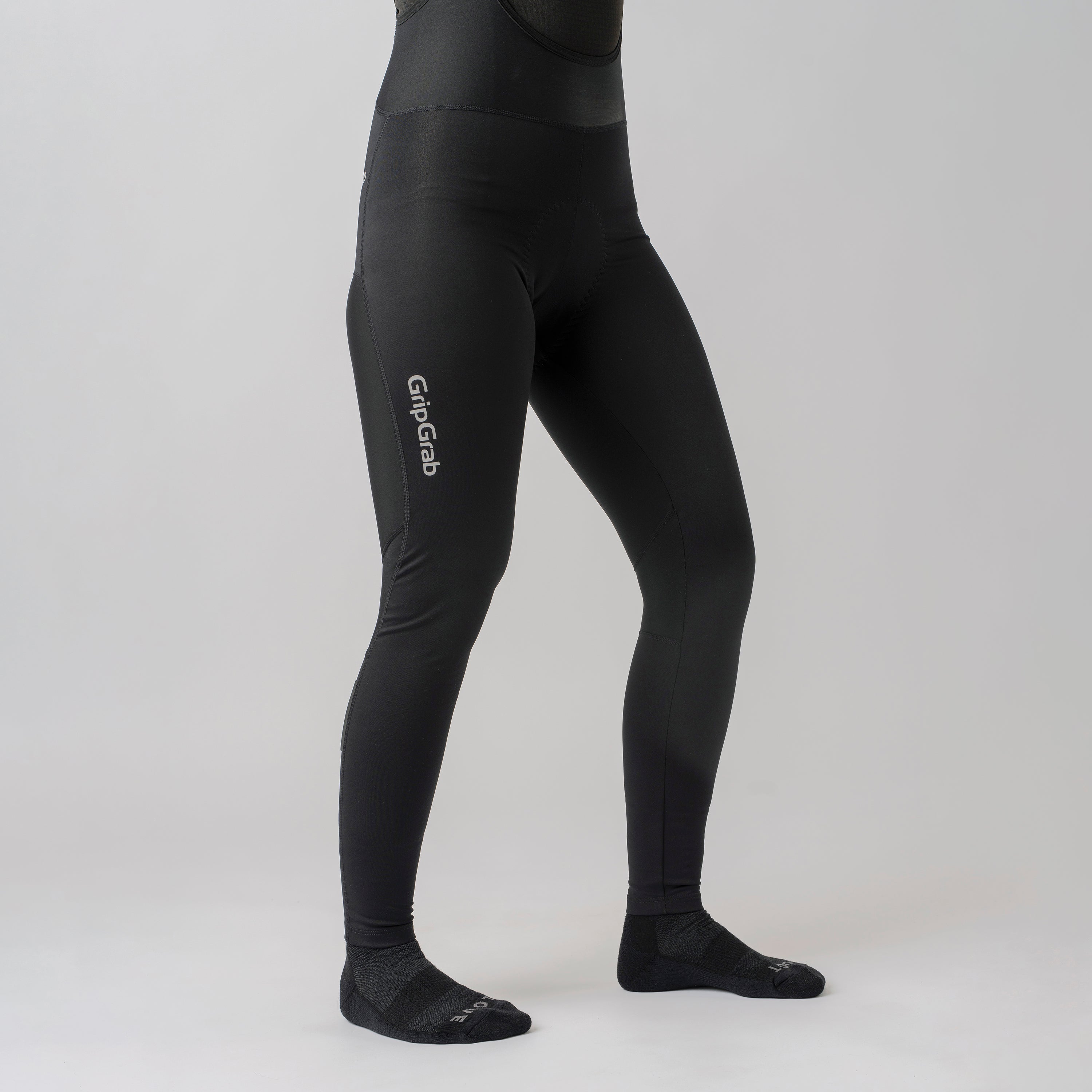gripgrab-pacr-bib-tights-damen-schwarz-wasserdicht image 4