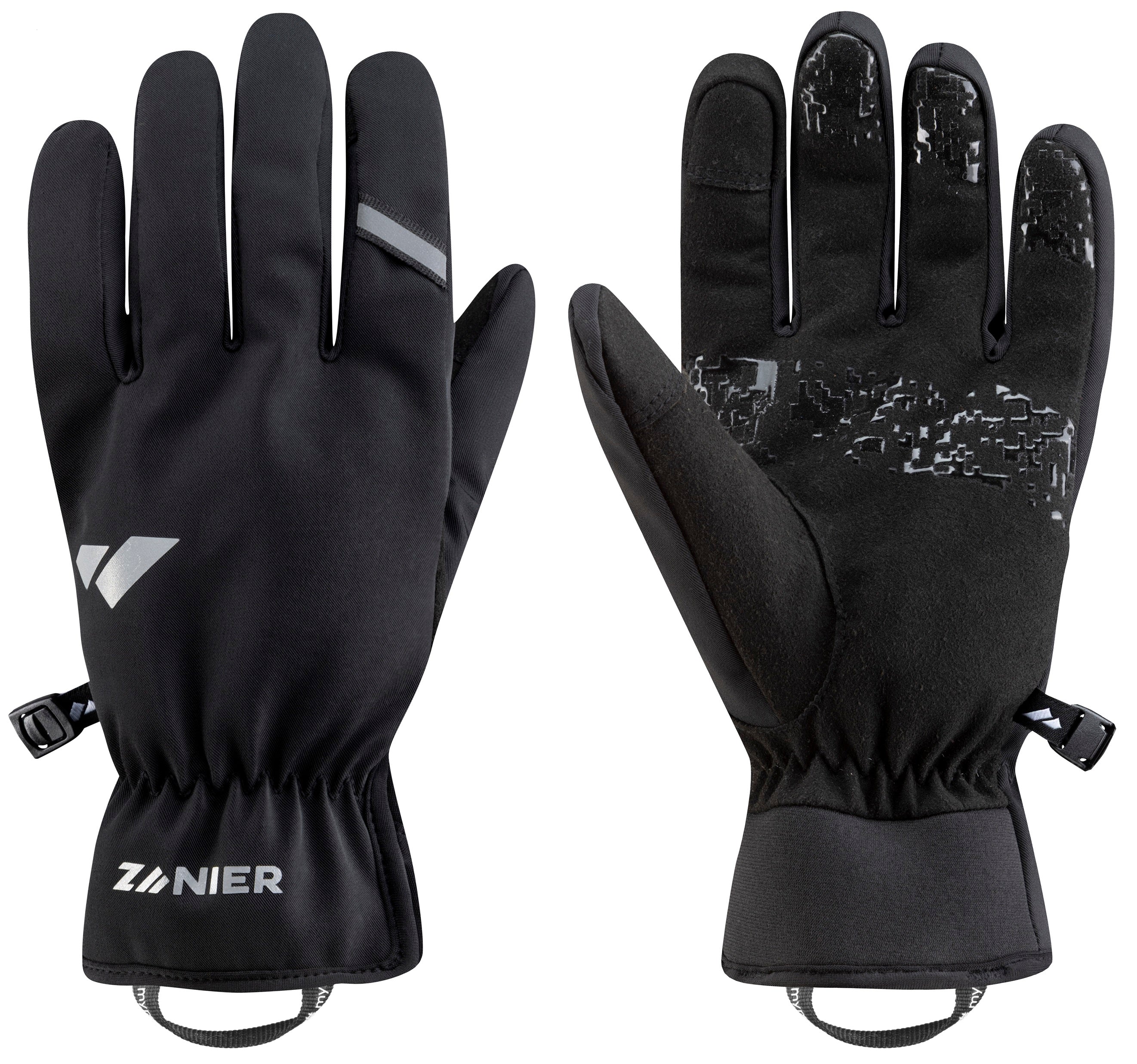 zanier-universal-xsx-laufhandschuhe-schwarz-windstopper-touch image 1