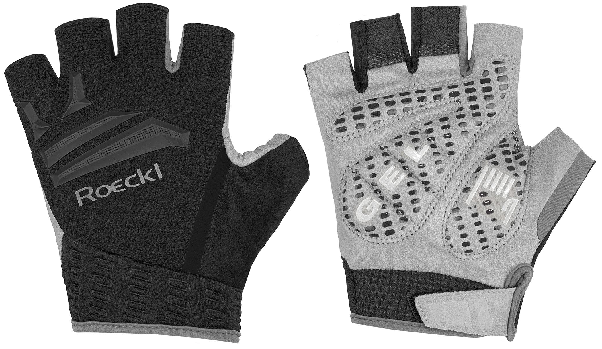 roeckl-iseler-kurzfingerhandschuh-gel-grau-schwarz image 3