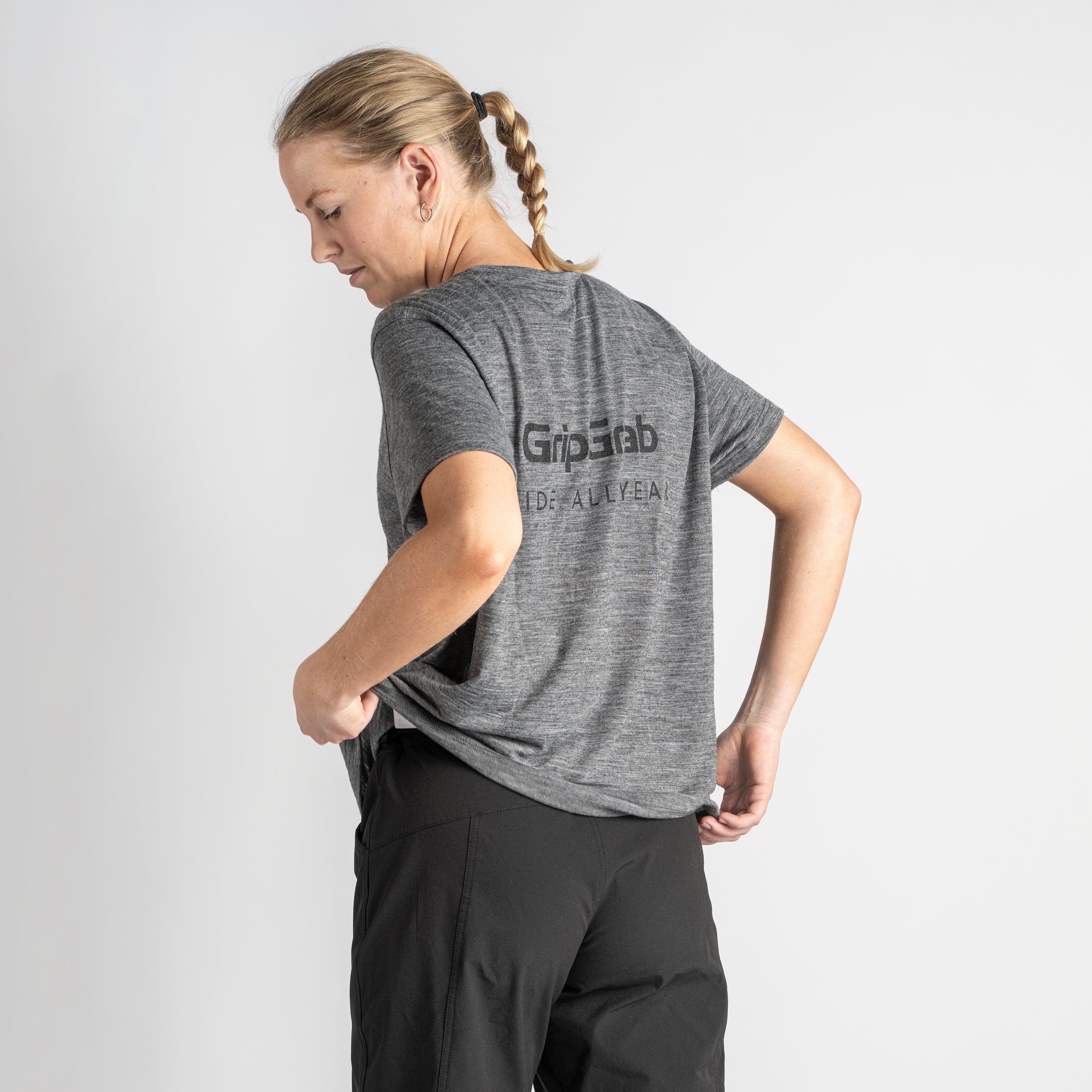 gripgrab-explr-merinotech-t-shirt-damen-grau-merino image 4