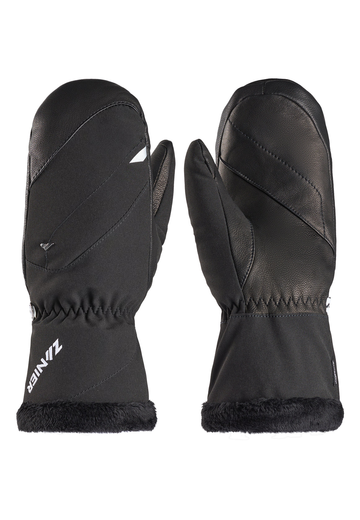 zanier-lech-stx-mitten-f-ustlinge-damen-schwarz-wasserdicht image 2