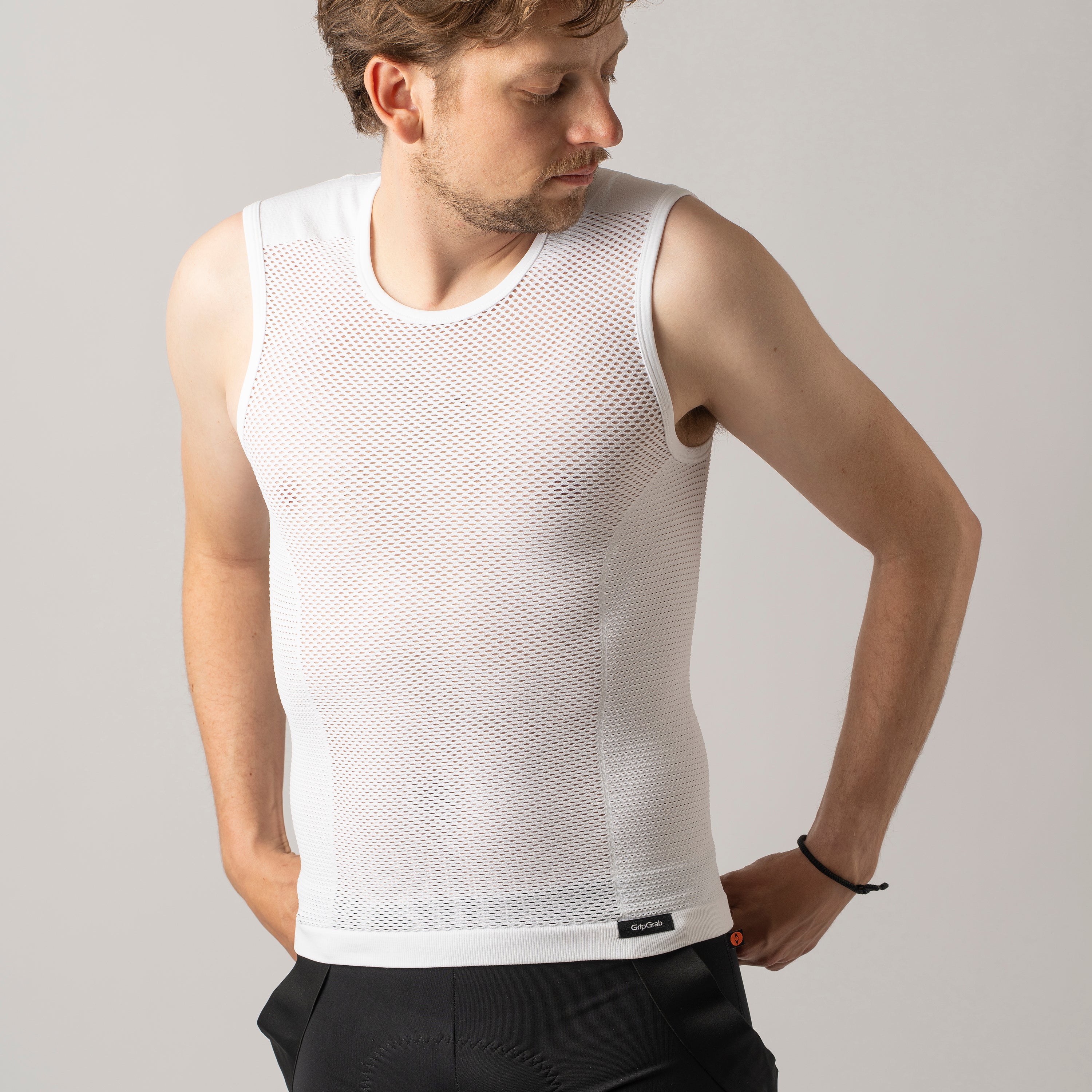 gripgrab-pacr-baselayer-rmellos-wei-fr-hjahr-herbst-mesh image 2