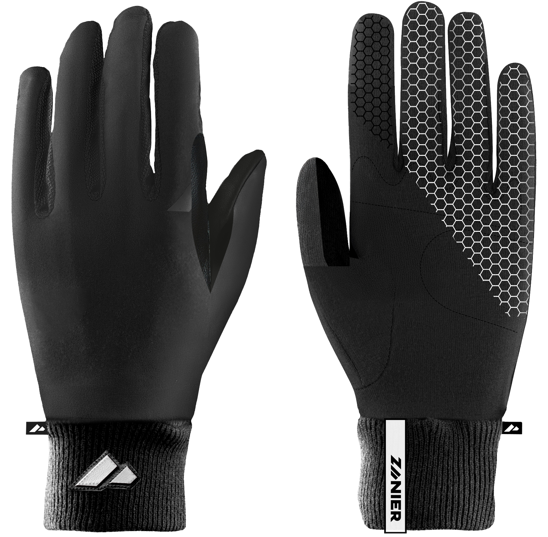 zanier-frost-zb-winterhandschuhe-touch-schwarz-fleece image 1