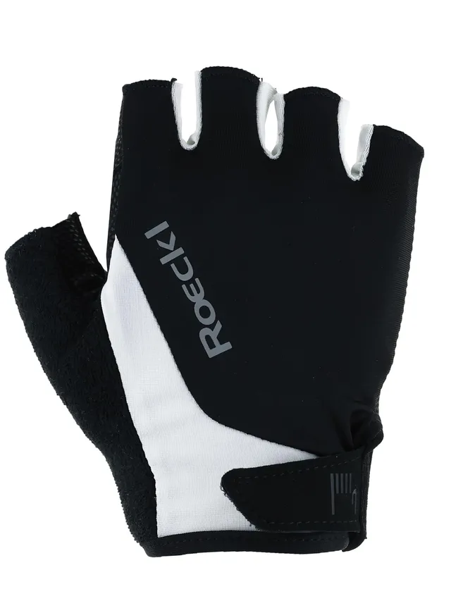 roeckl-basel-2-fahrradhandschuh-schwarz-wei-grip image 1