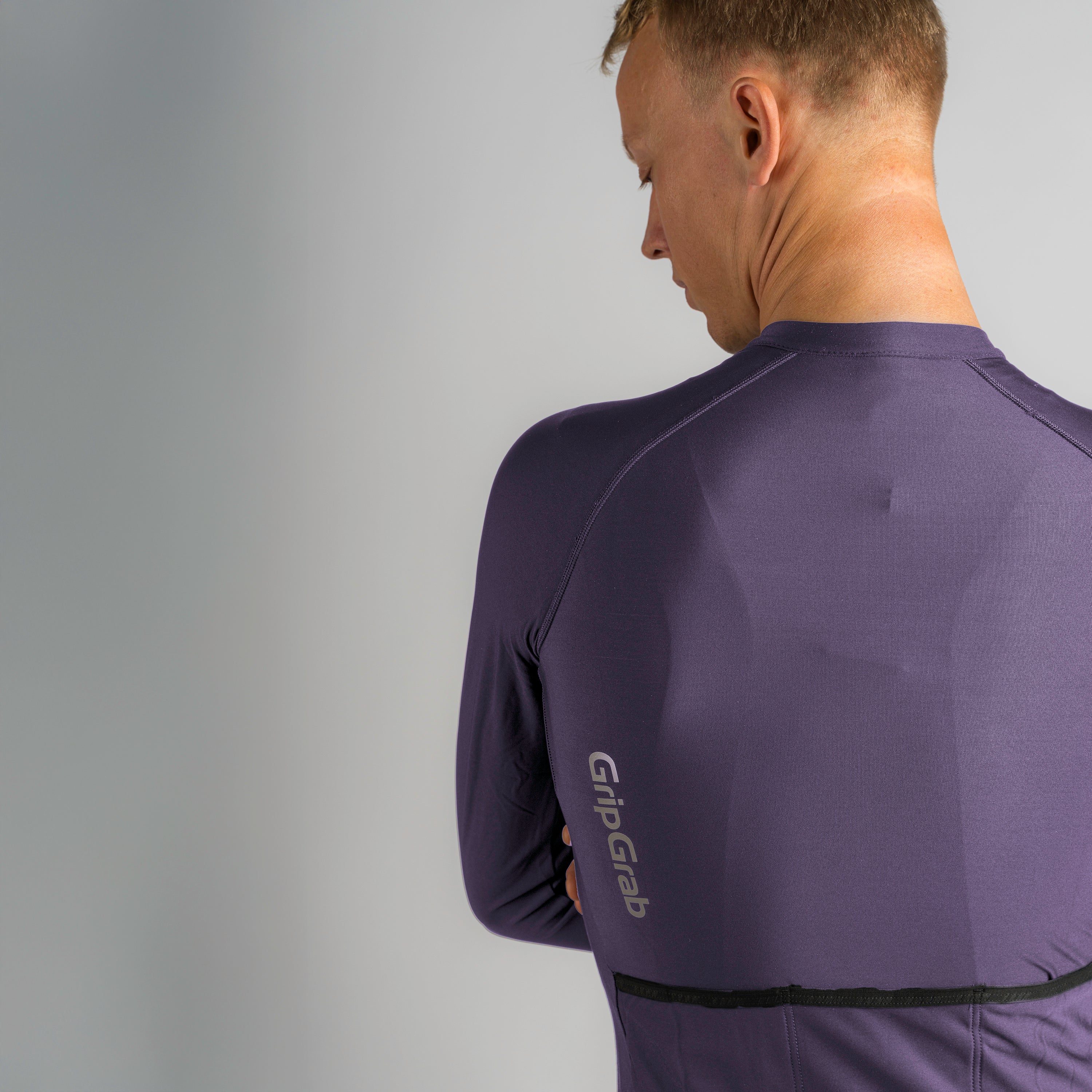 gripgrab-pacr-langarm-trikot-schwarz-mit-dwr-und-race-fit image 3