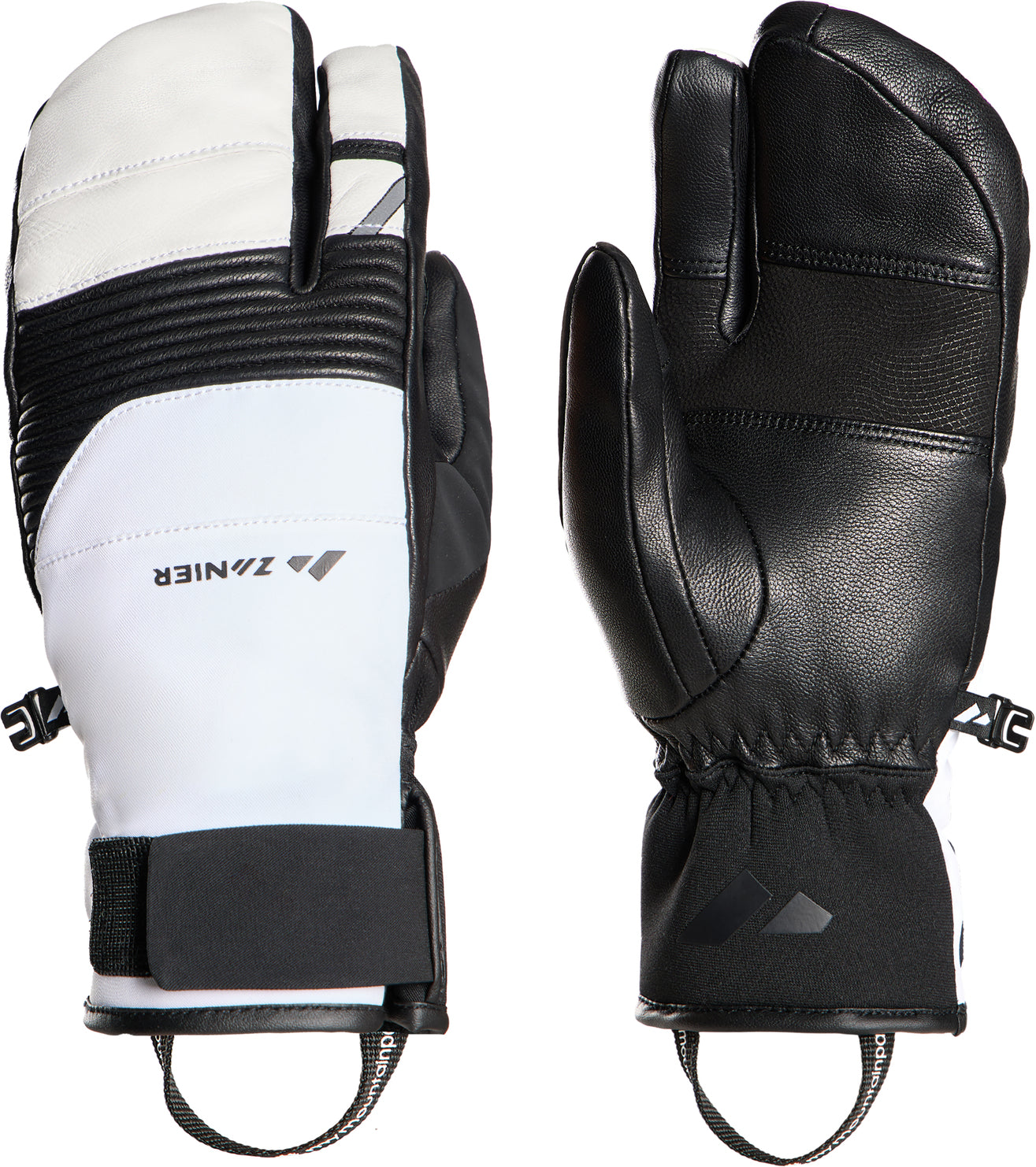 zanier-guide-trigger-skihandschuhe-leder-schwarz image 2