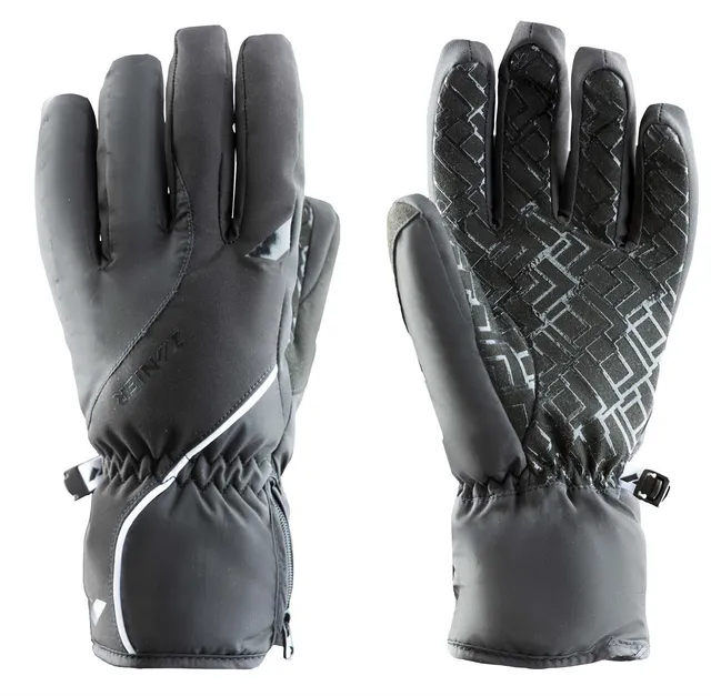 zanier-seefeld-stx-skihandschuhe-damen-weiss-schwarz-primaloft image 1