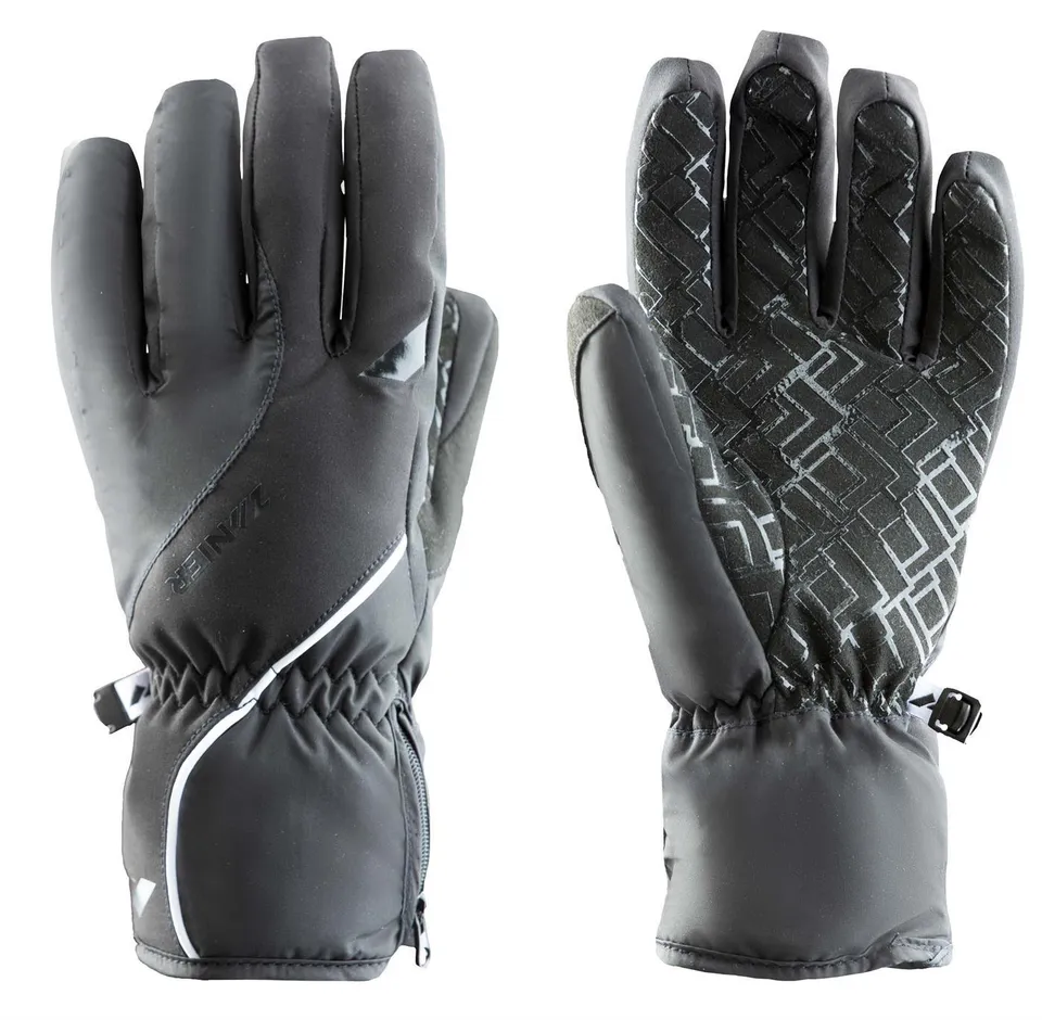 zanier-seefeld-stx-skihandschuhe-damen-weiss-schwarz-primaloft image 1