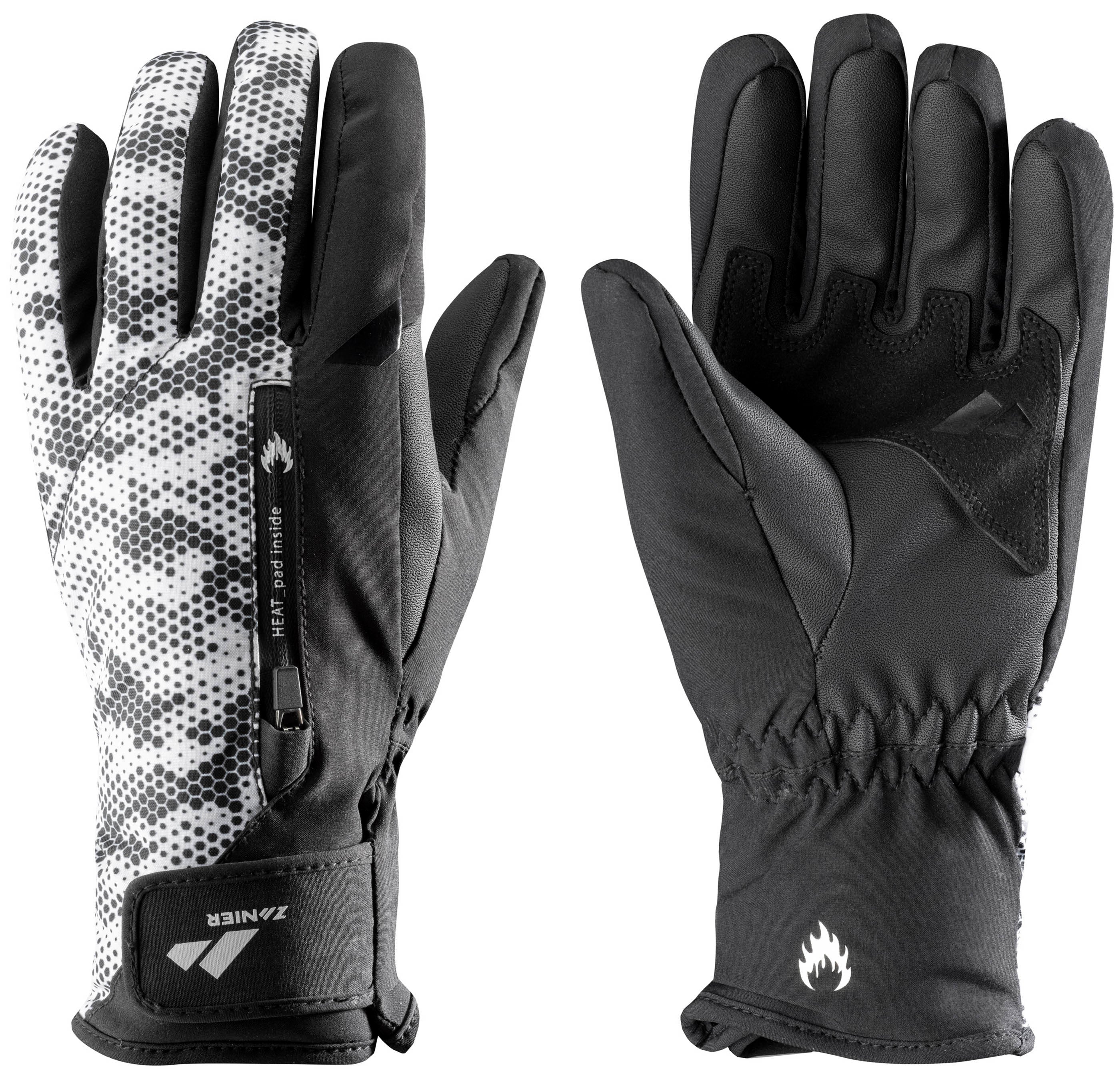 zanier-serfaus-stx-damen-skihandschuhe-schwarz image 2
