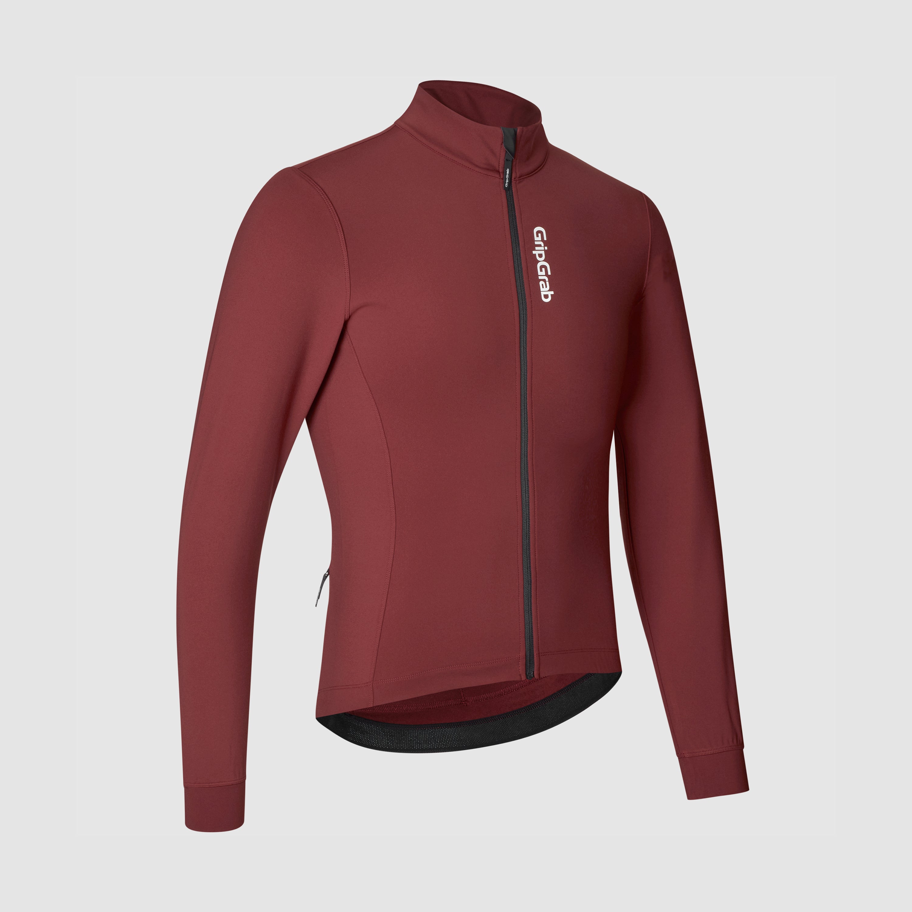 gripgrab-ride-thermal-trikot-dark-red-fleece-langarm-herren image 1