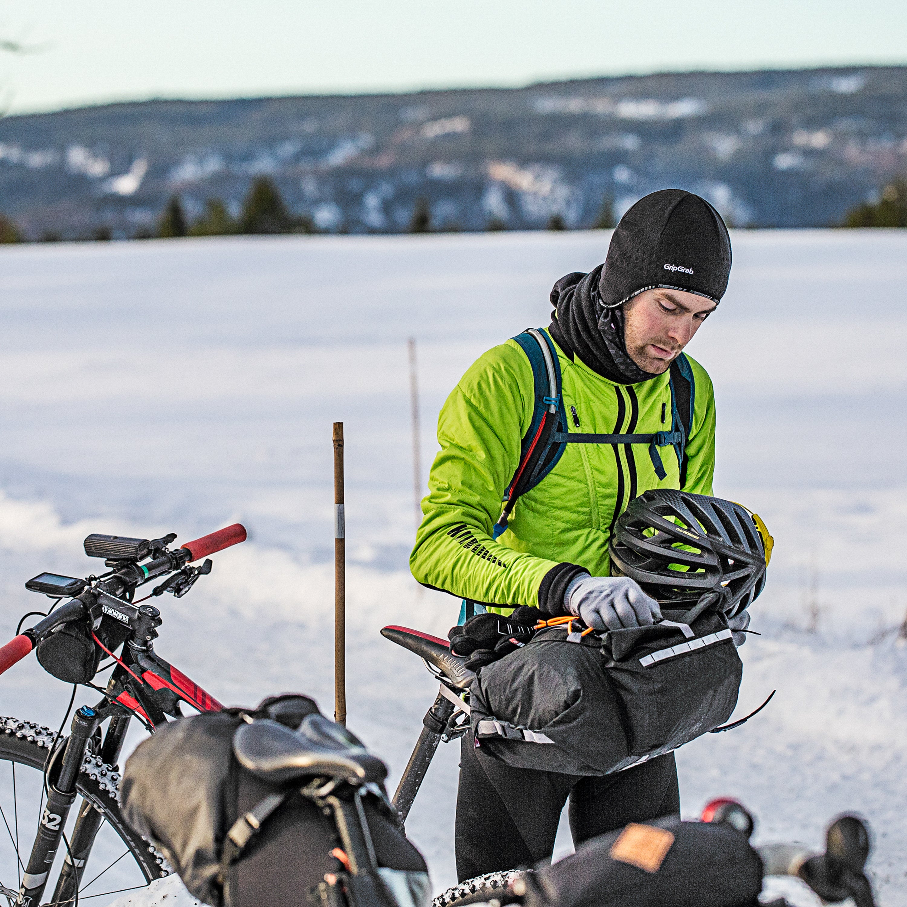 gripgrab-ride-aviator-windproof-deep-winter-skull-cap-schwarz image 4