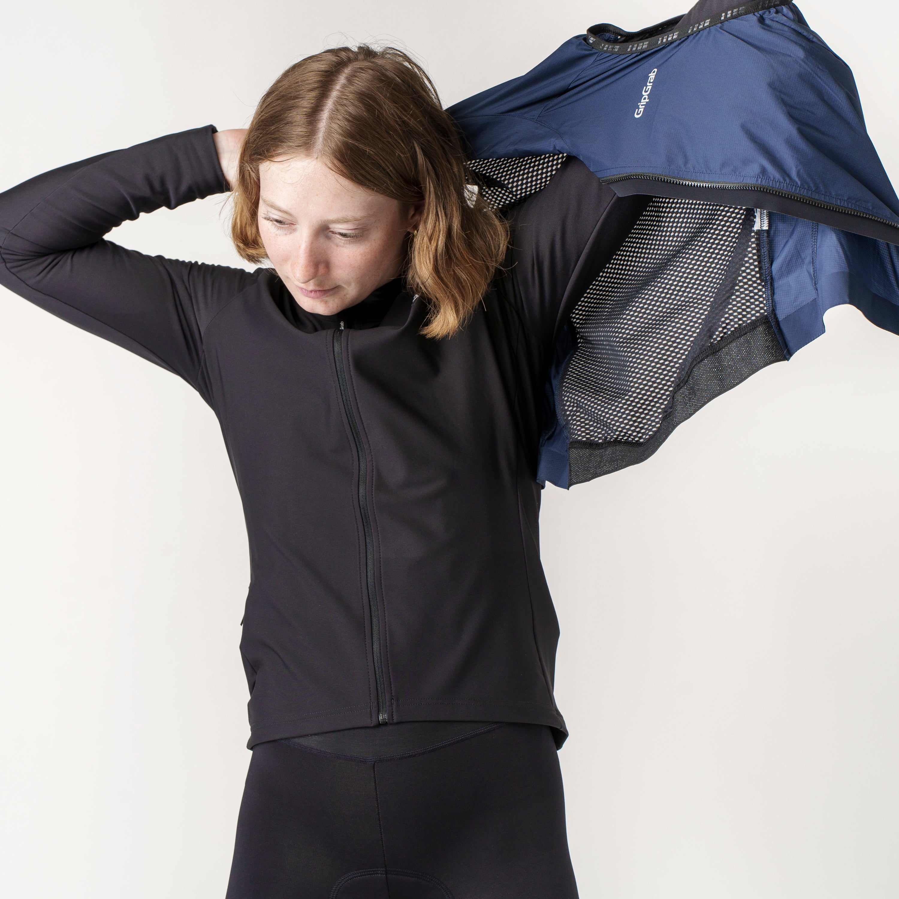 gripgrab-pacr-windproof-fahrradweste-navy-blue-m-damen image 3