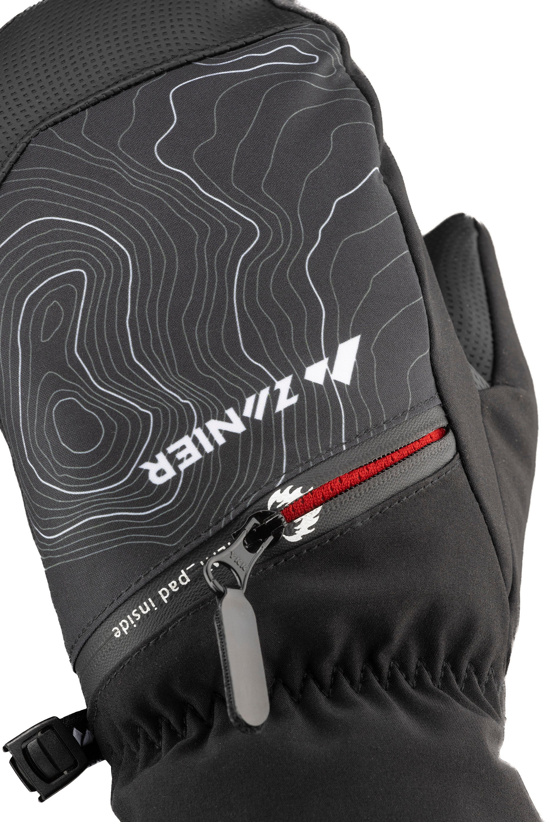 zanier-heat-pads-gtx-mitten-junior-f-ustling-schwarz image 2