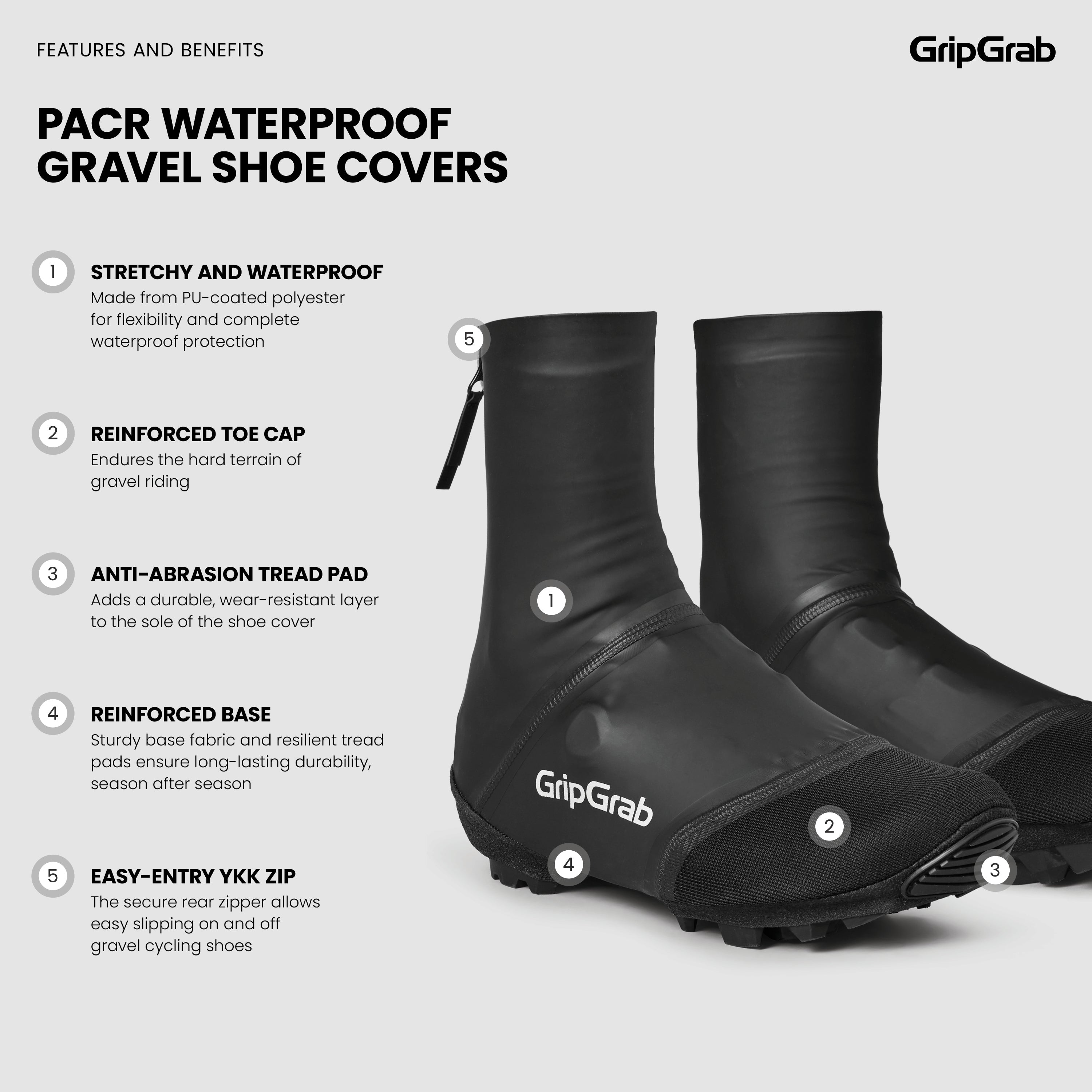 gripgrab-pacr-gravel-berschuhe-wasserdicht-schwarz image 8