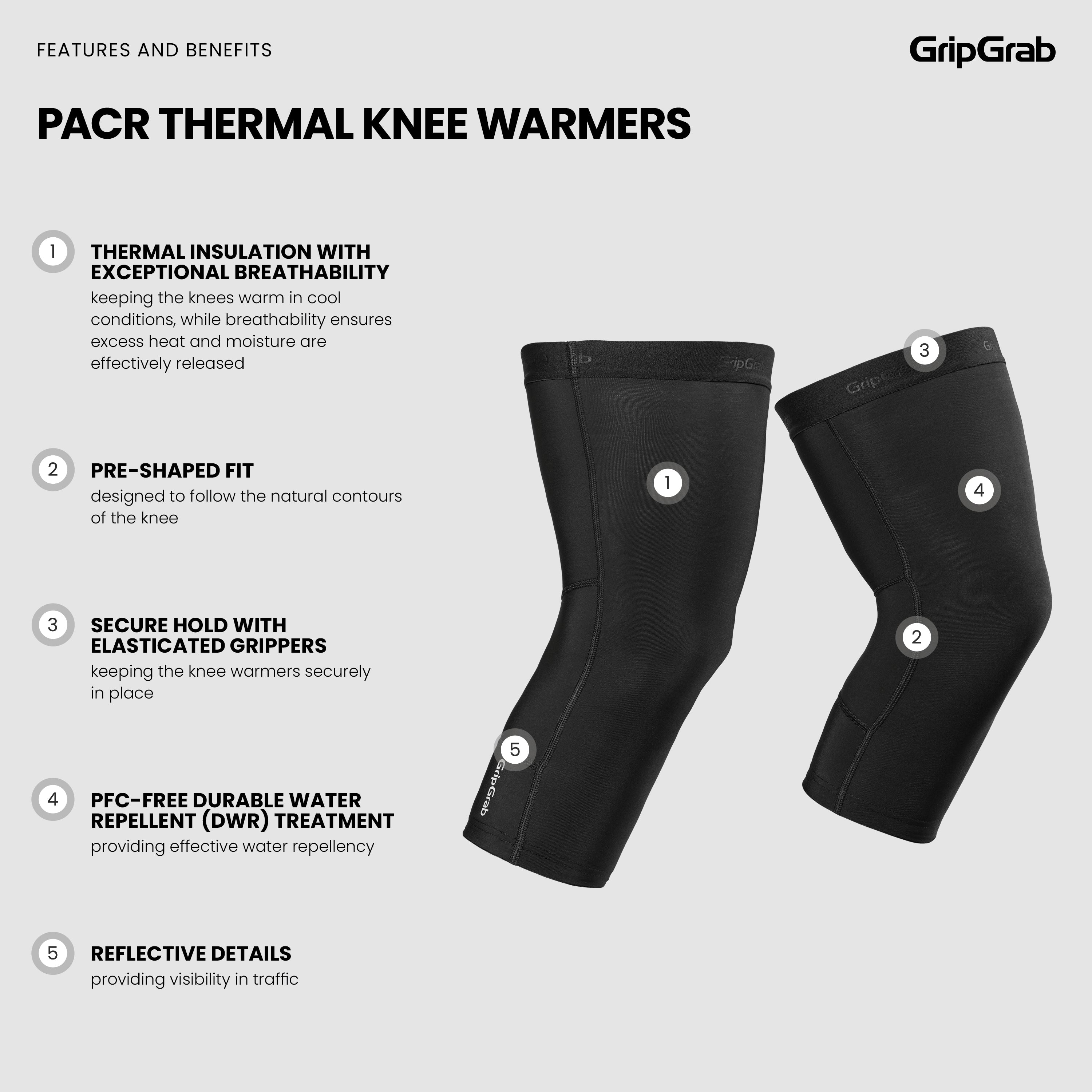 gripgrab-pacr-thermal-kniew-rmer-unisex-schwarz image 4