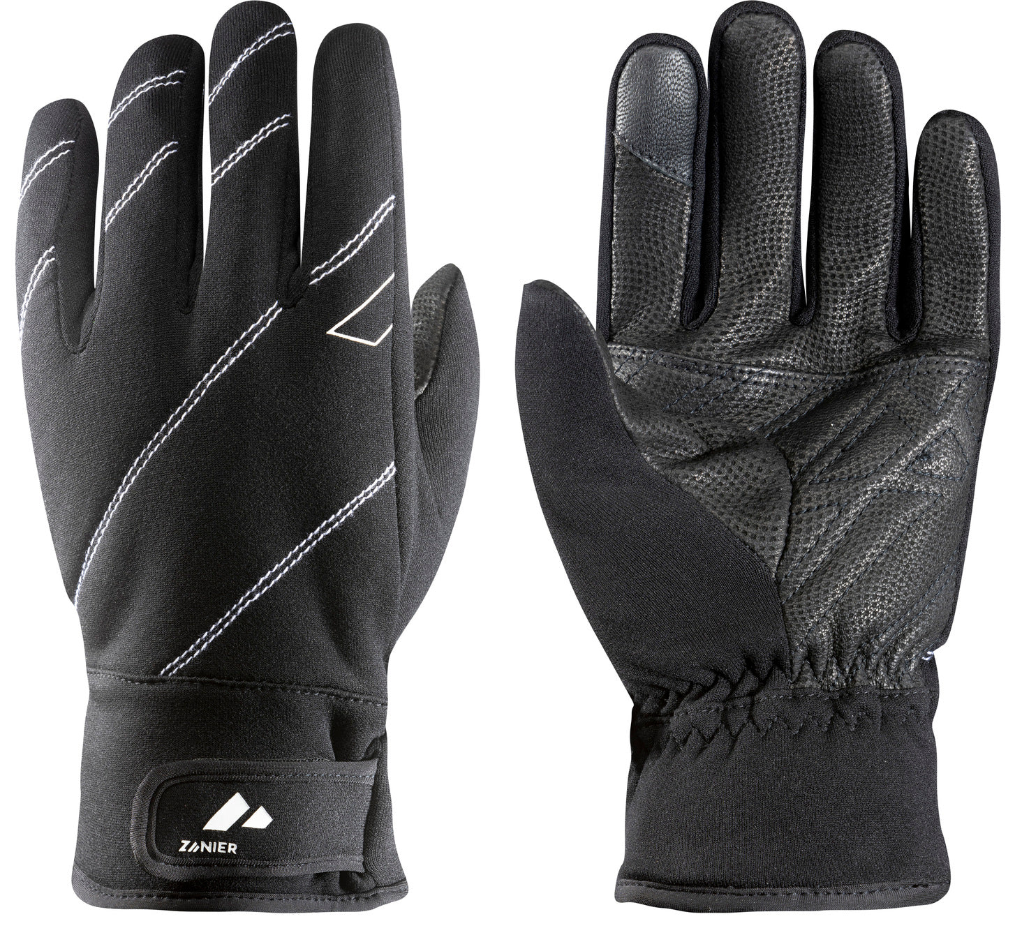 zanier-switchback-skitourenhandschuhe-gr-8-schwarz-touch-ziegenleder image 2