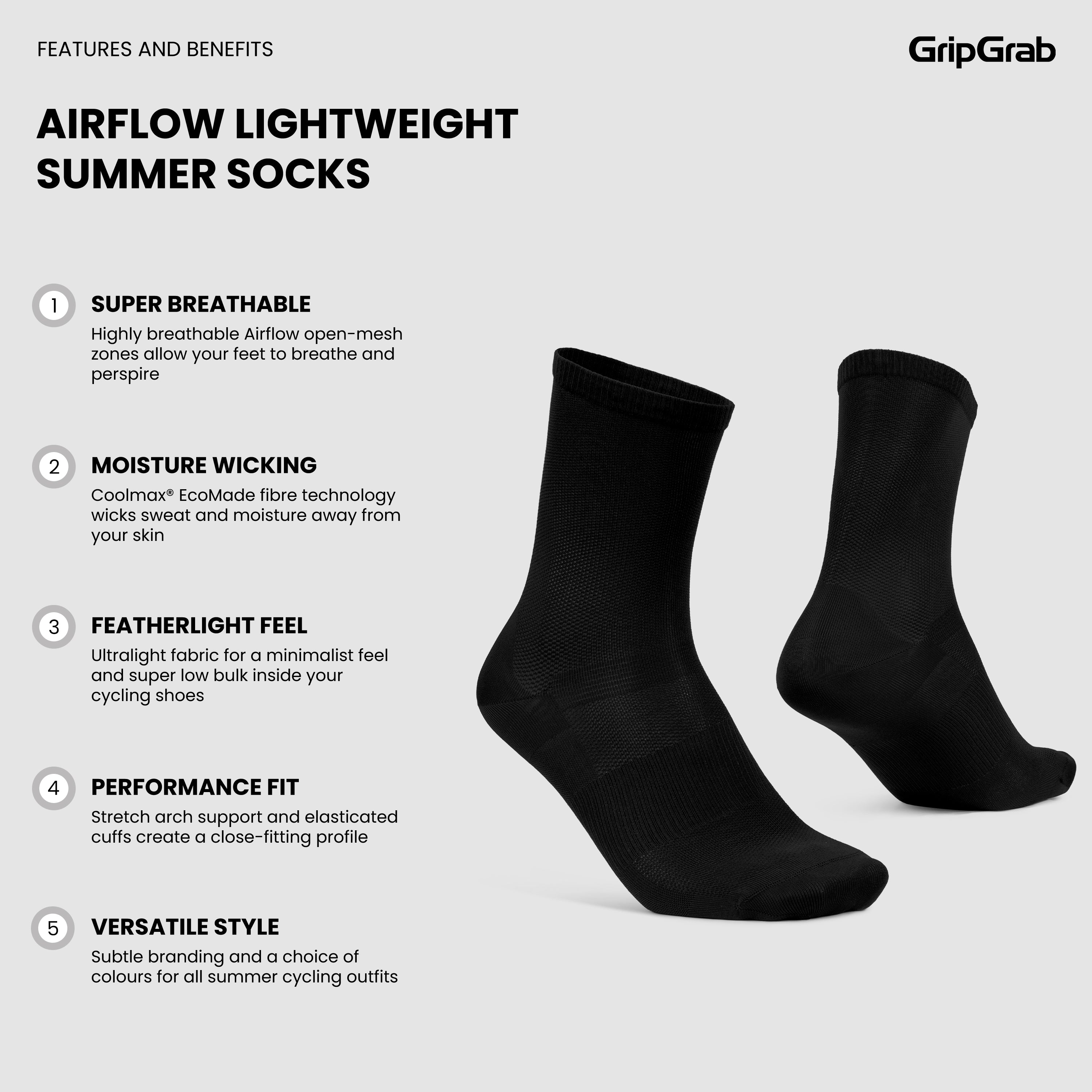 gripgrab-ride-airflow-radsocken-sommer-blau-coolmax image 4