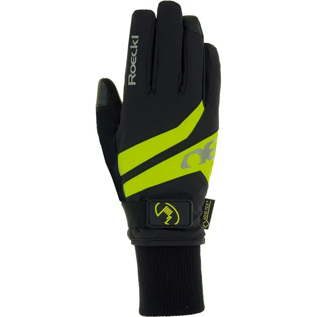 roeckl-eco-series-fahrradhandschuhe-schwarz-gelb-gr-8 image 1