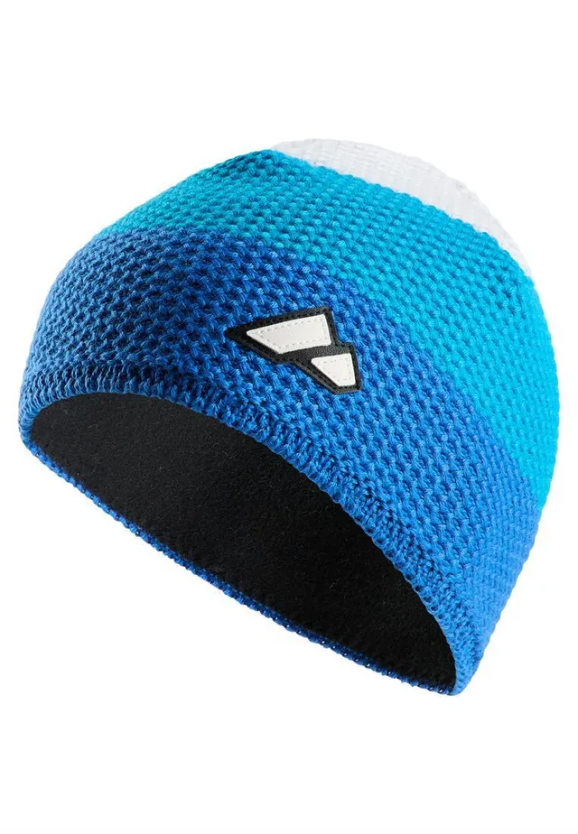 zanier-beanie-wollm-tze-schwarz-fleecefutter image 1