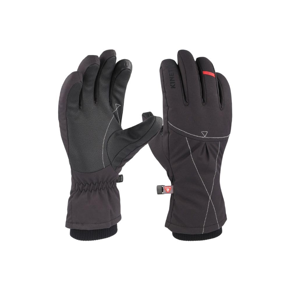 kinetixx-alysa-damen-skihandschuh-schwarz-mit-primaloft image 1