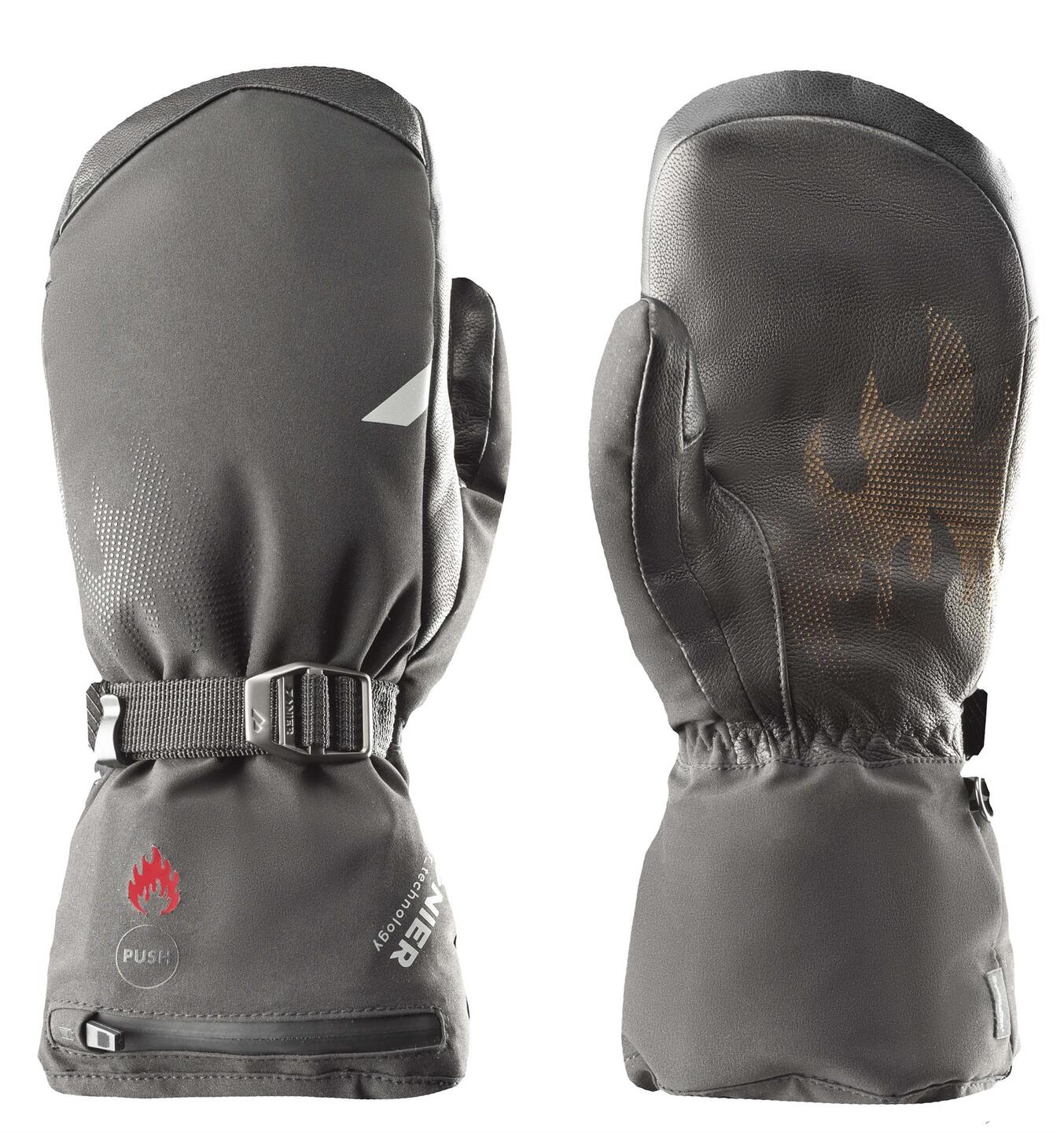 zanier-hot-stx-heizf-ustlinge-leder-touch-schwarz-gr-8 image 1