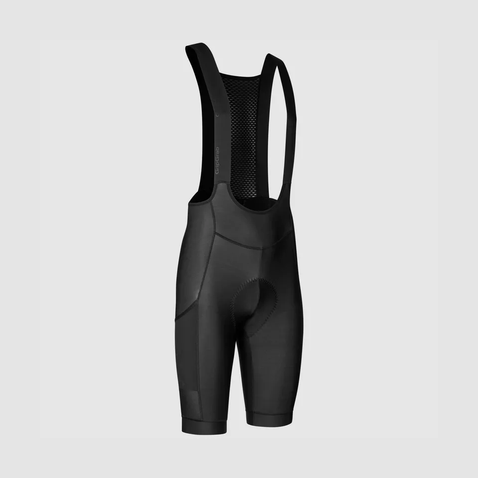 gripgrab-pacr-thermal-bib-shorts-tr-gerhose-schwarz-winddicht image 1