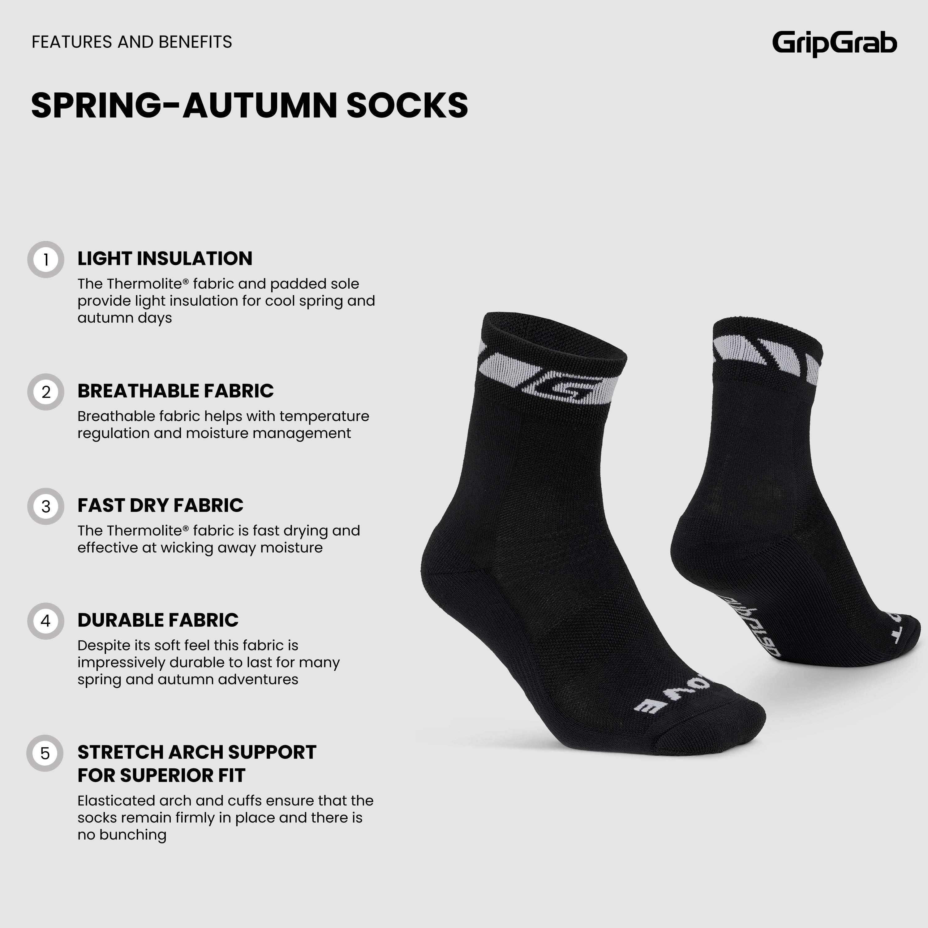 gripgrab-ride-spring-autumn-socken-schwarz-s-38-41-thermolite image 6