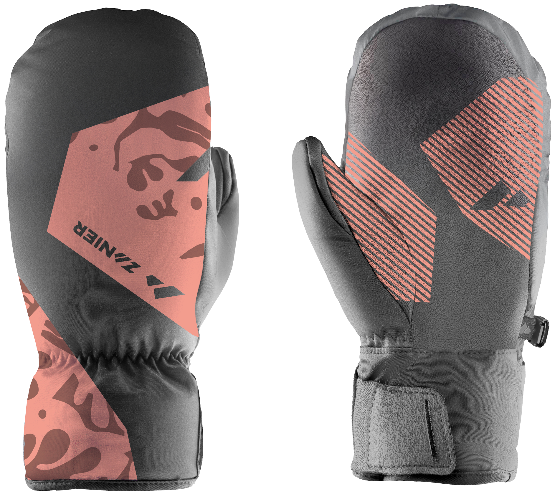 zanier-sillian-stx-mitten-2-0-kinder-f-ustlinge-schwarz image 2