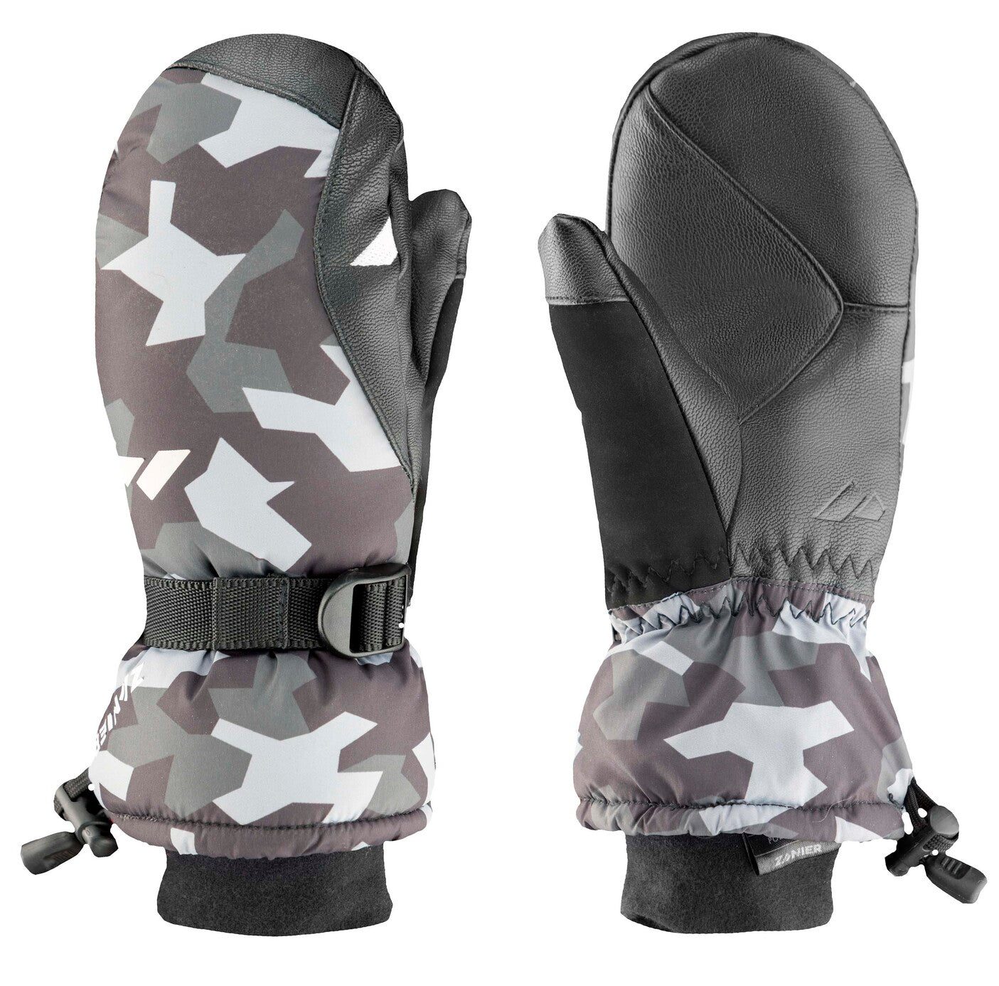 zanier-polar-down-juniors-kinder-f-ustling-schwarz-daune image 2